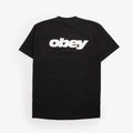 OBEY Bounce T-Shirt in Black, back view