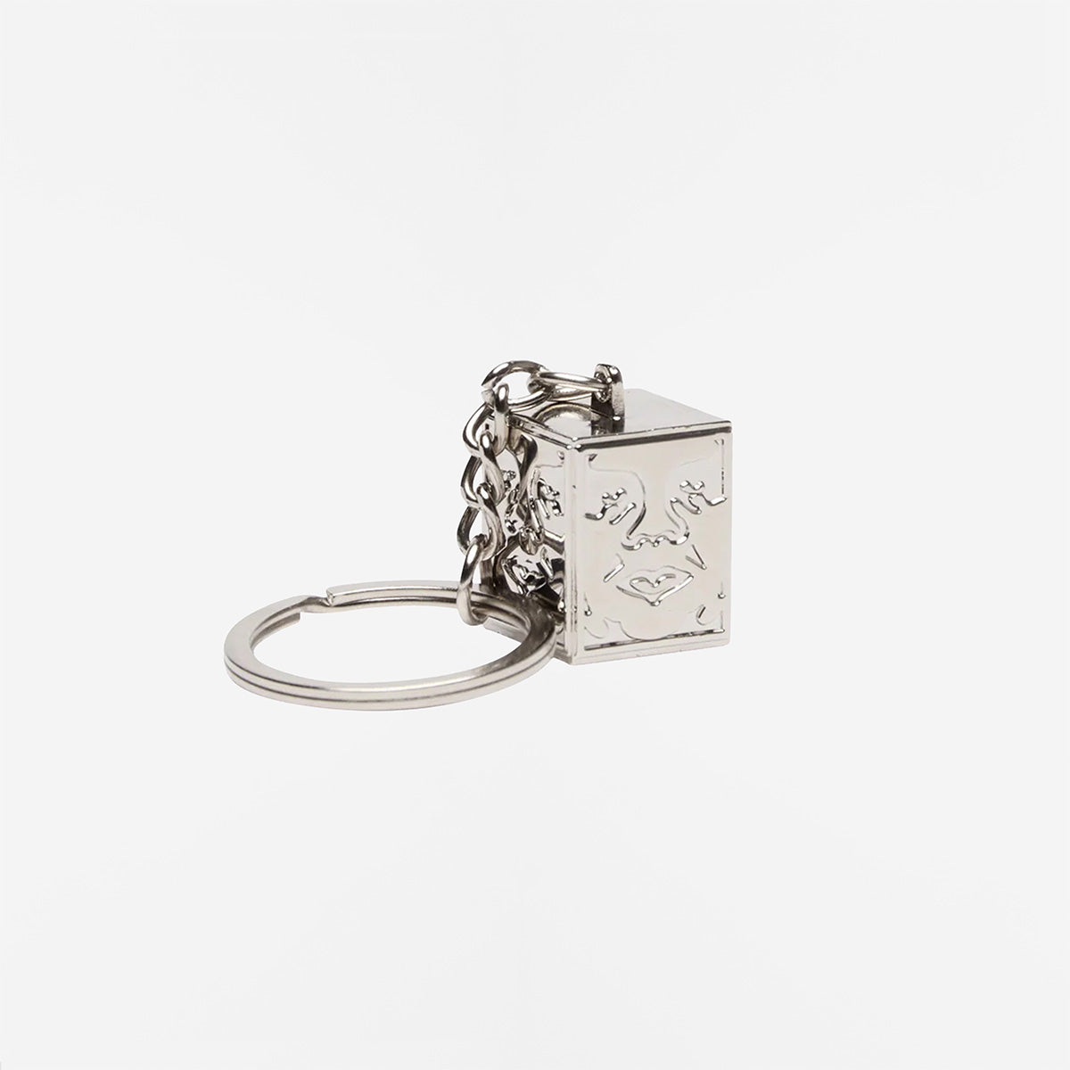 OBEY Clothing Icon Face Cube Key Chain