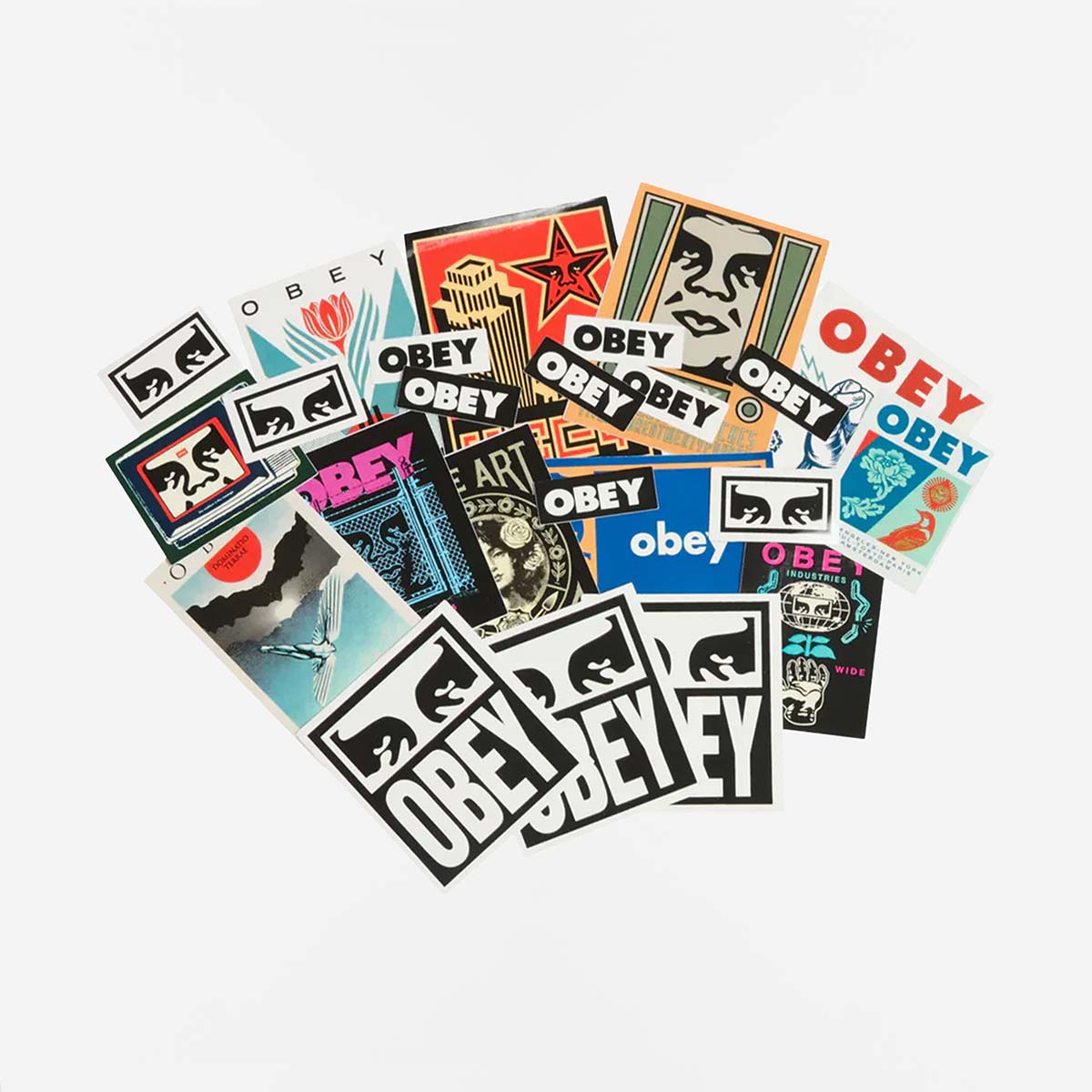 OBEY Clothing Sticker Pack 7