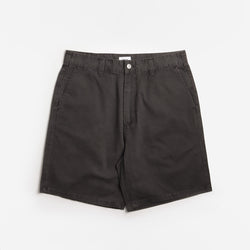 thumbnail OBEY Commons Shorts, Black Faded Wash, Detail Shot 1