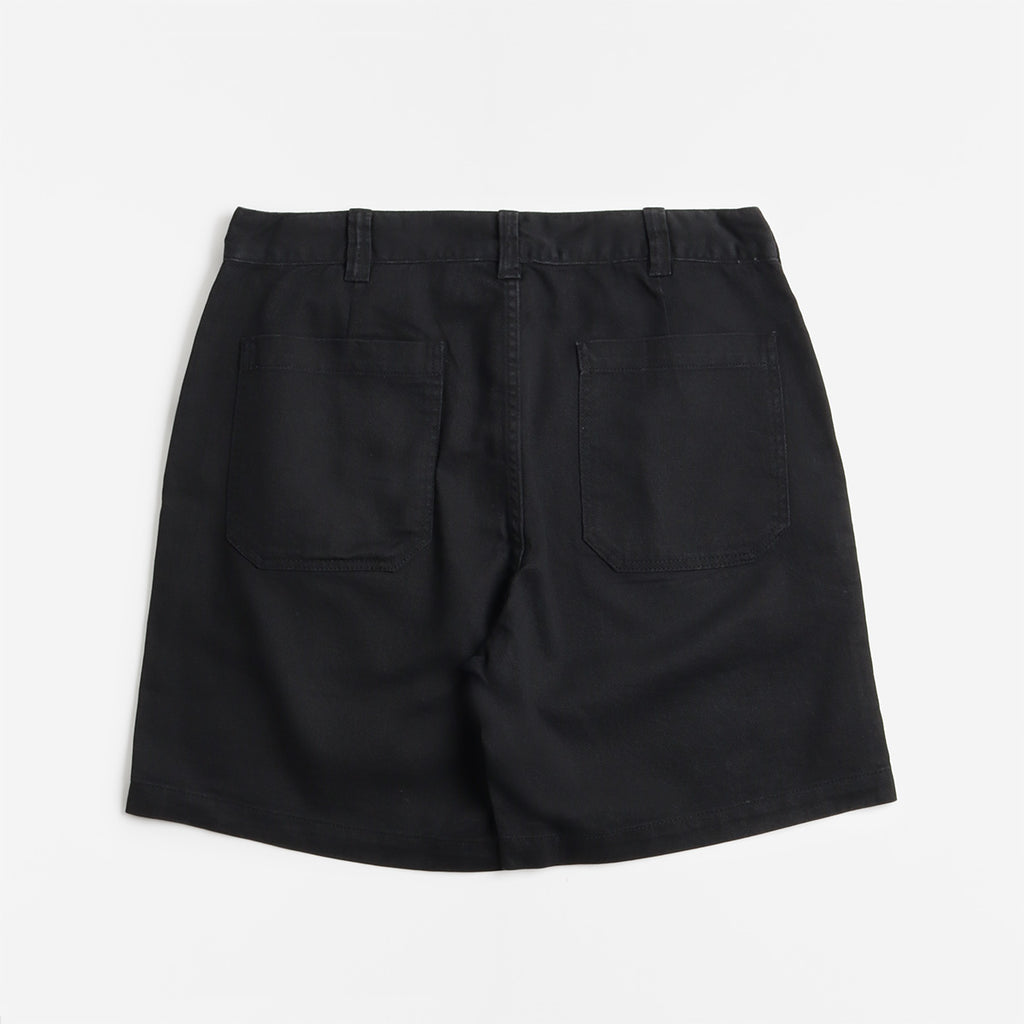 OBEY Daily Shorts, Black Faded Wash, Detail Shot 3