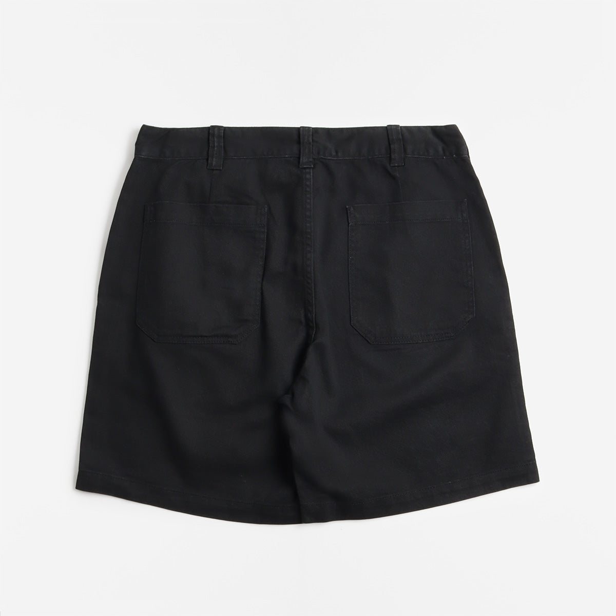 OBEY Daily Shorts, Black Faded Wash, Detail Shot 3