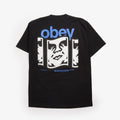 OBEY Disruption T-Shirt in Black, back print