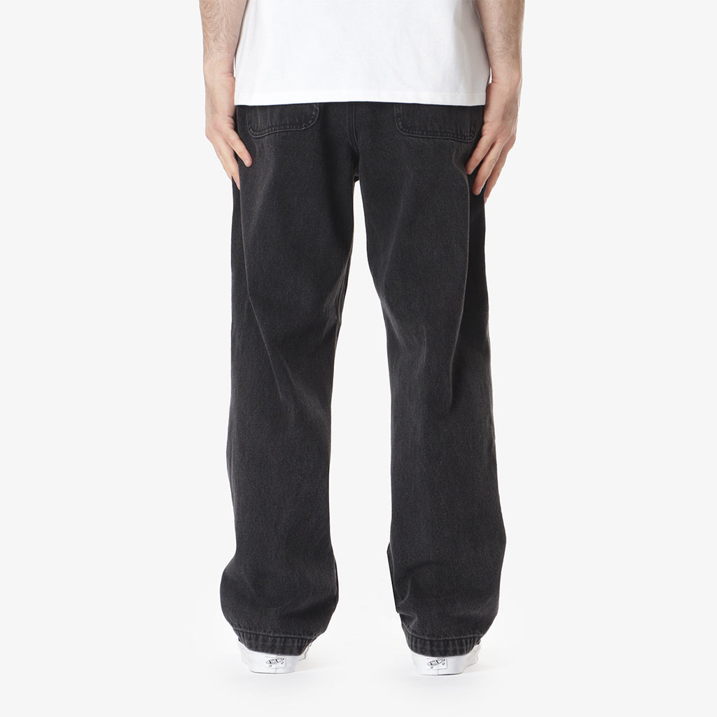 OBEY Easy Denim Pant, Faded Black, Detail Shot 4