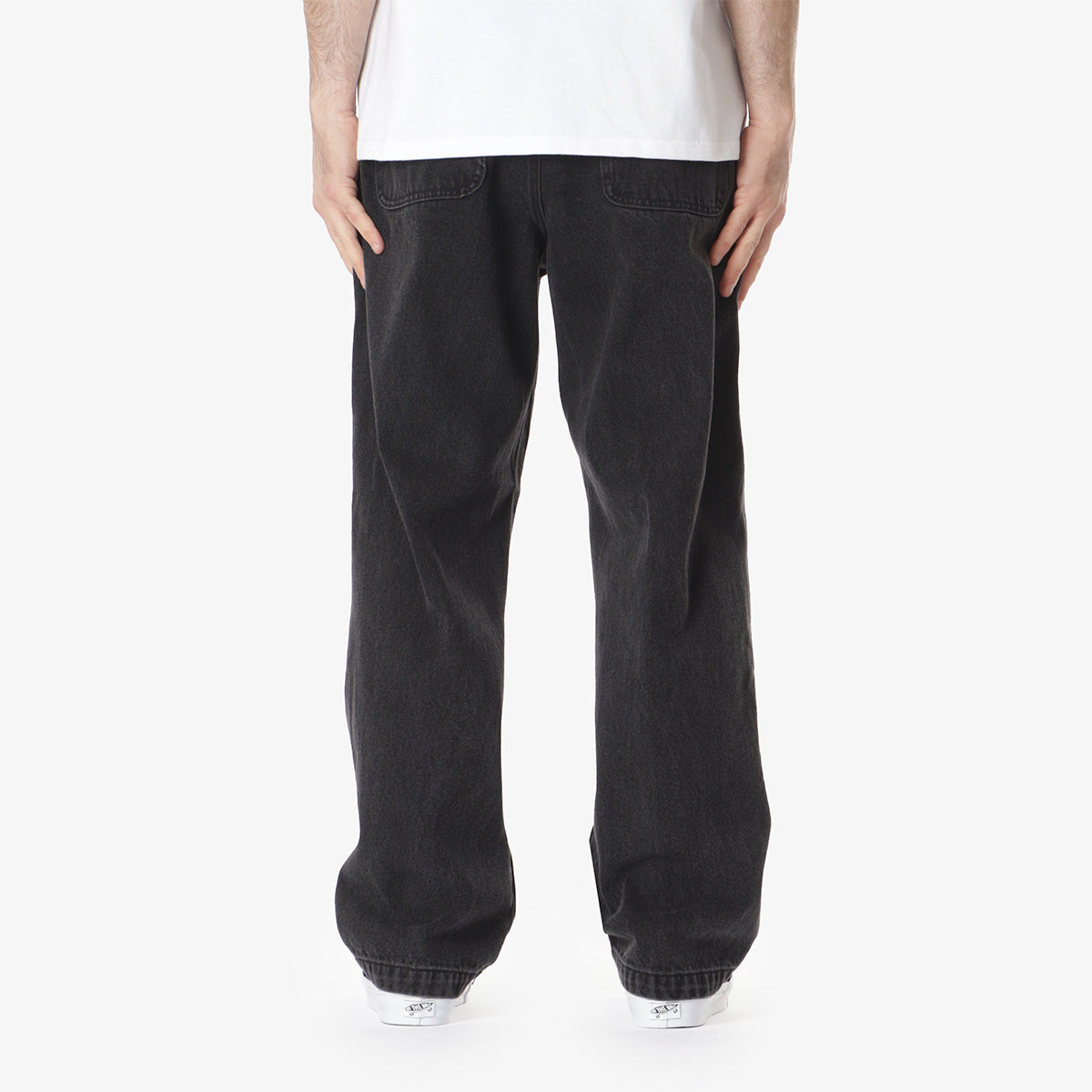 OBEY Easy Denim Pant, Faded Black, Detail Shot 4