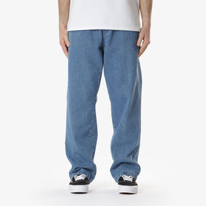 Pantalon en jean facile OBEY - Indigo clair