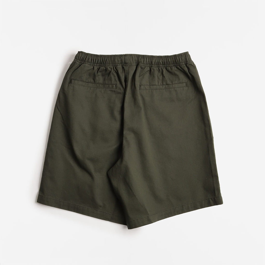 OBEY Easy Relaxed Twill Shorts, Duffle Bag, Detail Shot 2