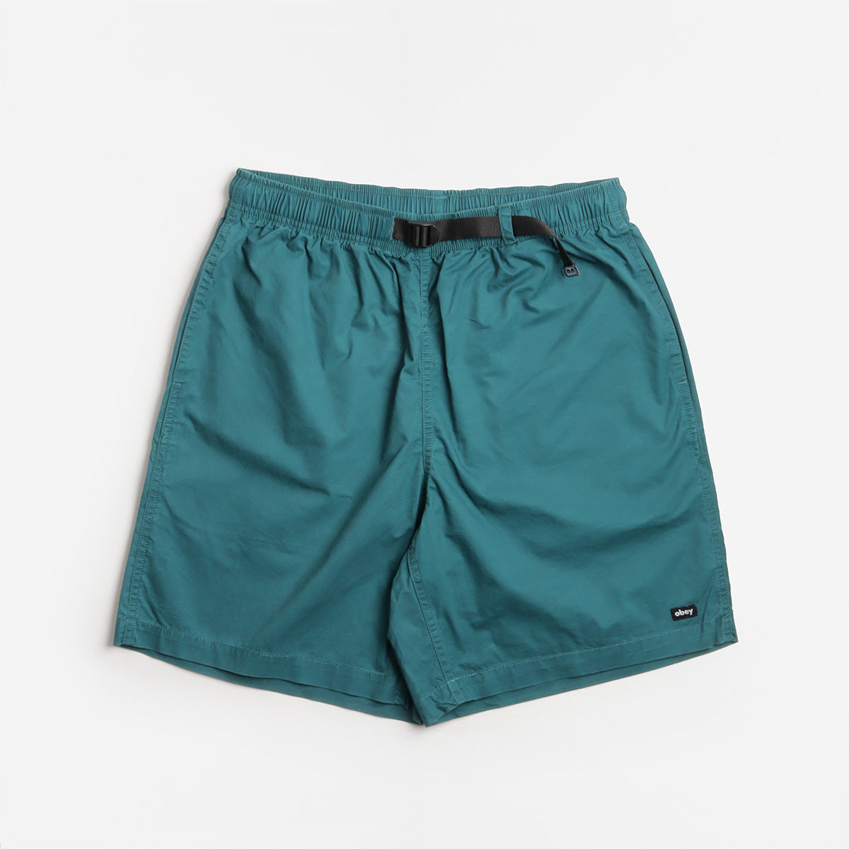 main OBEY Easy Trail Shorts, Mediterranean Faded Wash, Detail Shot 1