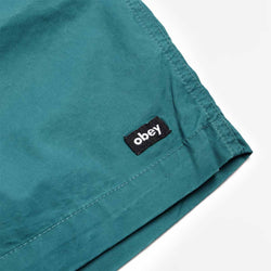 thumbnail OBEY Easy Trail Shorts, Mediterranean Faded Wash, Detail Shot 4