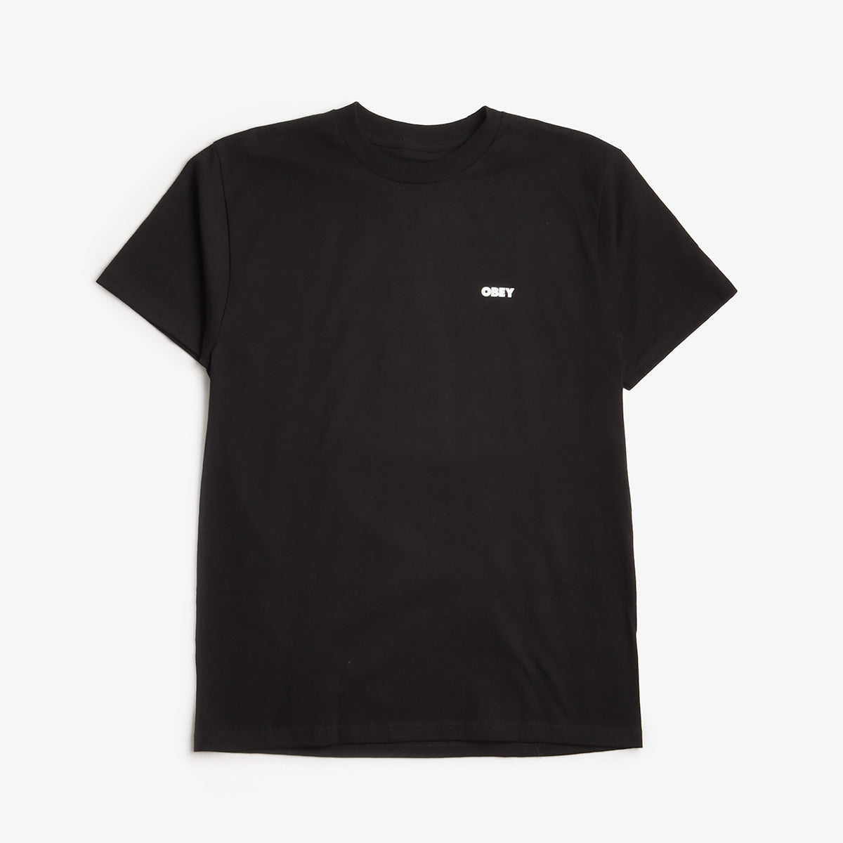 main OBEY Erase All Thought T-Shirt, Black, Detail Shot 1