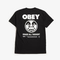 OBEY Erase All Thought T-Shirt, Black, Detail Shot 2