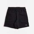 OBEY Established Works Bold Sweat Shorts, Black, Detail Shot 1