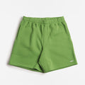 OBEY Established Works Bold Sweat Shorts, Piquant Green, Detail Shot 1