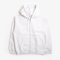 thumbnail OBEY Established Works Bold Zip Hoodie II, Ash Grey, Detail Shot 1