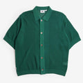 OBEY Evan Sweater Shirt, Forest Green, Detail Shot 1