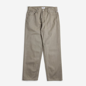 Pantalon en jean OBEY Hardwork - Feuille de thé délavée
