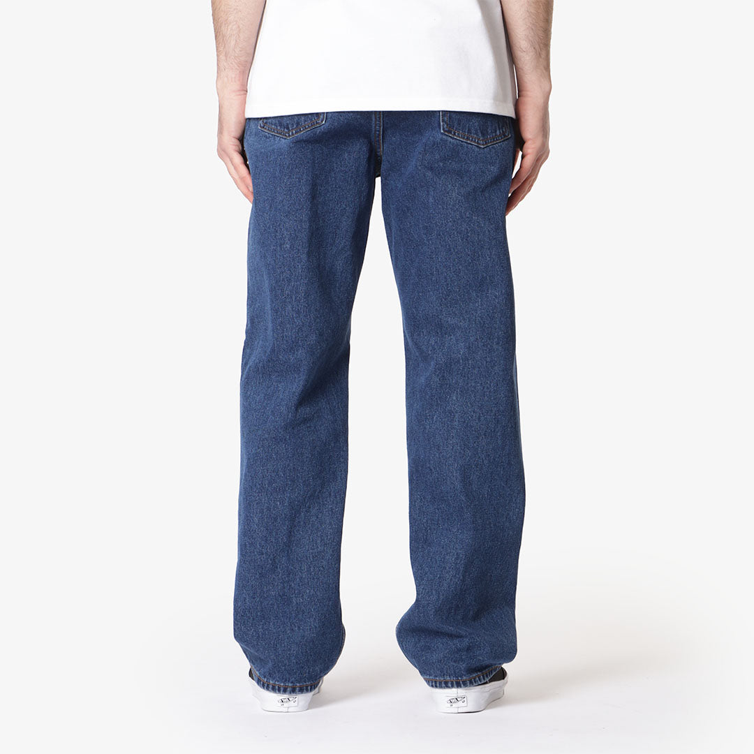 OBEY Hardwork Denim Pant, Stonewash Indigo, Detail Shot 2
