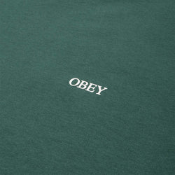 thumbnail OBEY Icon Arch T-Shirt, Rainforest, Detail Shot 4