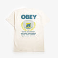 OBEY Icon Eye Wreath T-Shirt, Cream, Detail Shot 1