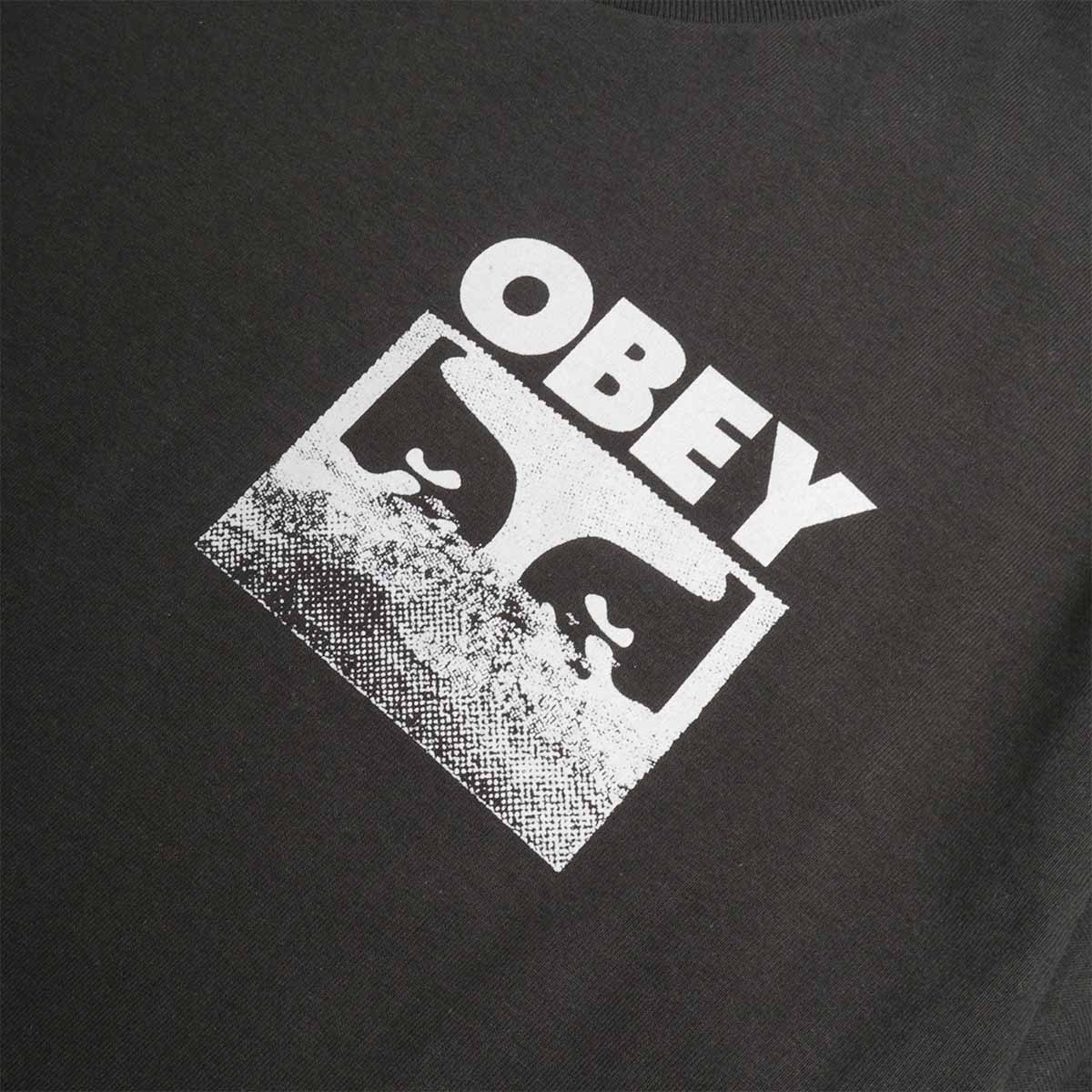 OBEY In A Different Place T-Shirt, Vintage Black, Detail Shot 3