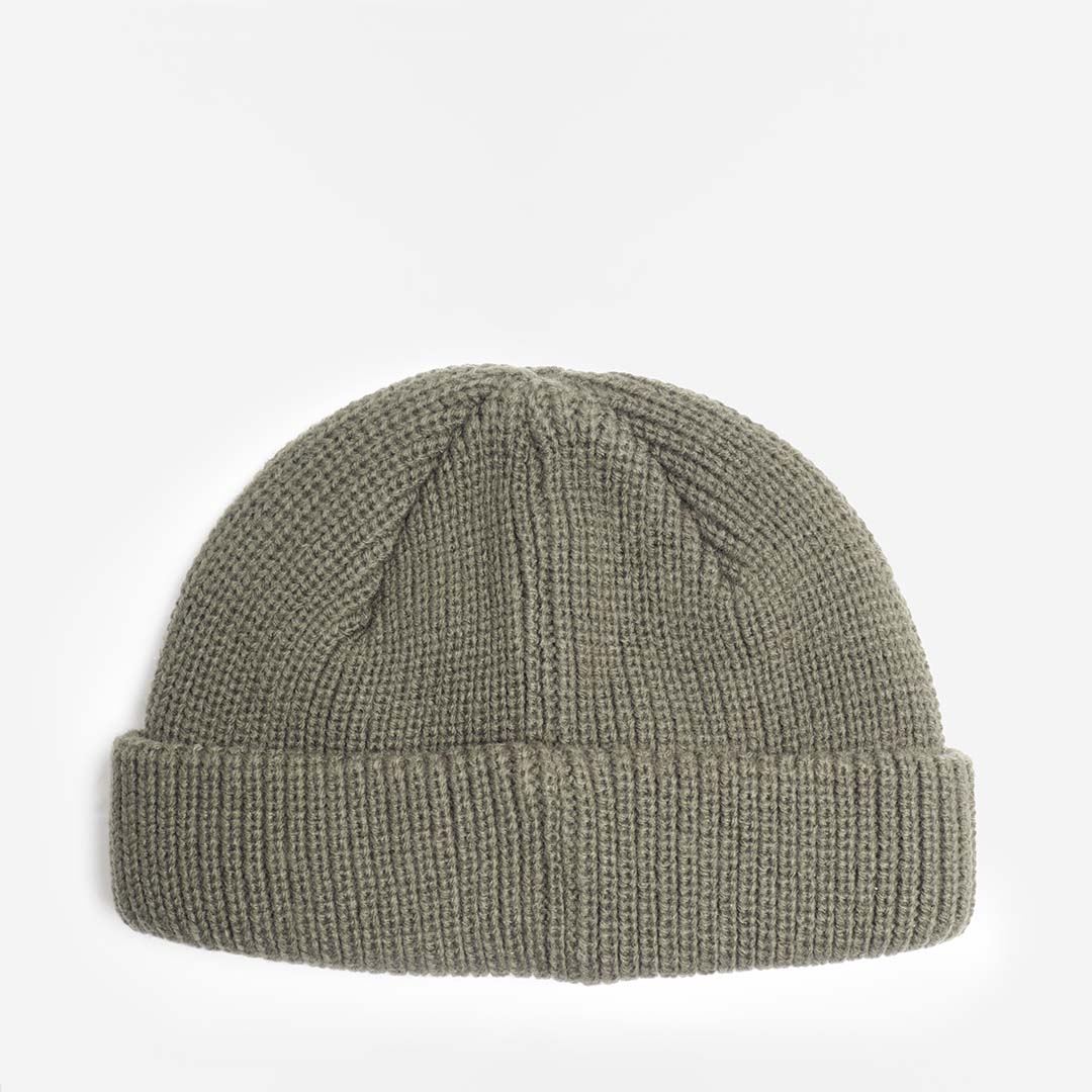OBEY Micro Beanie, Kombu Green, Detail Shot 2
