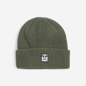 OBEY Mid Icon Patch Cuff Beanie - Green