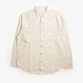OBEY Nelson Woven Shirt, Silver Grey Multi, Detail Shot 1