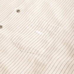 thumbnail OBEY Nelson Woven Shirt, Silver Grey Multi, Detail Shot 4