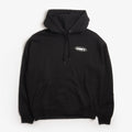OBEY Oval Cities Hoodies, Black, Detail Shot 1