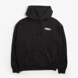 thumbnail OBEY Oval Cities Hoodies, Black, Detail Shot 1