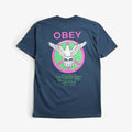 OBEY Peace Defenders T-Shirt, Harbor Blue, Detail Shot 1