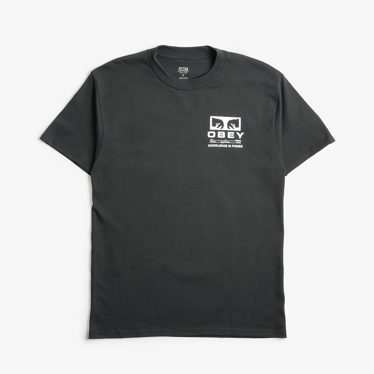 OBEY Permission T-Shirt, Vintage Black, Detail Shot 2