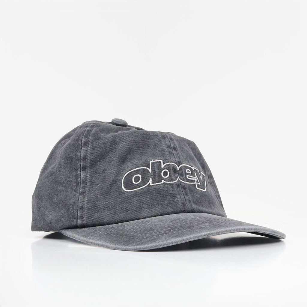 OBEY Pigment Outline Delta 6 Panel Strapback