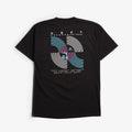 OBEY Records And Tapes T-Shirt, Black, Detail Shot 1