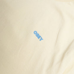 thumbnail OBEY Sound & Resistance Bird T-Shirt, Pale Yellow, Detail Shot 3