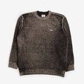 OBEY Spray Effect Sweater, Black Multi, Detail Shot 1