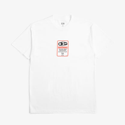 OBEY Surveillance T-Shirt, White, Detail Shot 1