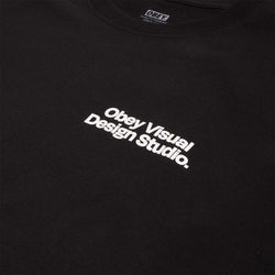 thumbnail OBEY Visual Design Studio T-Shirt, Black, Detail Shot 4