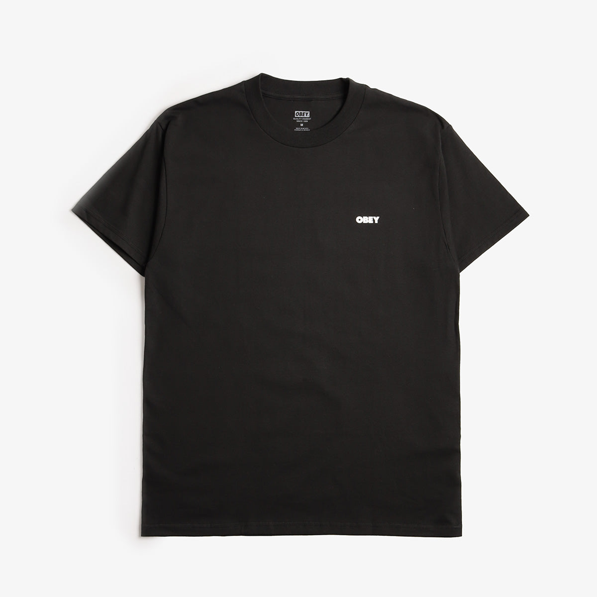 OBEY Visual Studies T-Shirt, Vintage Black, Detail Shot 2