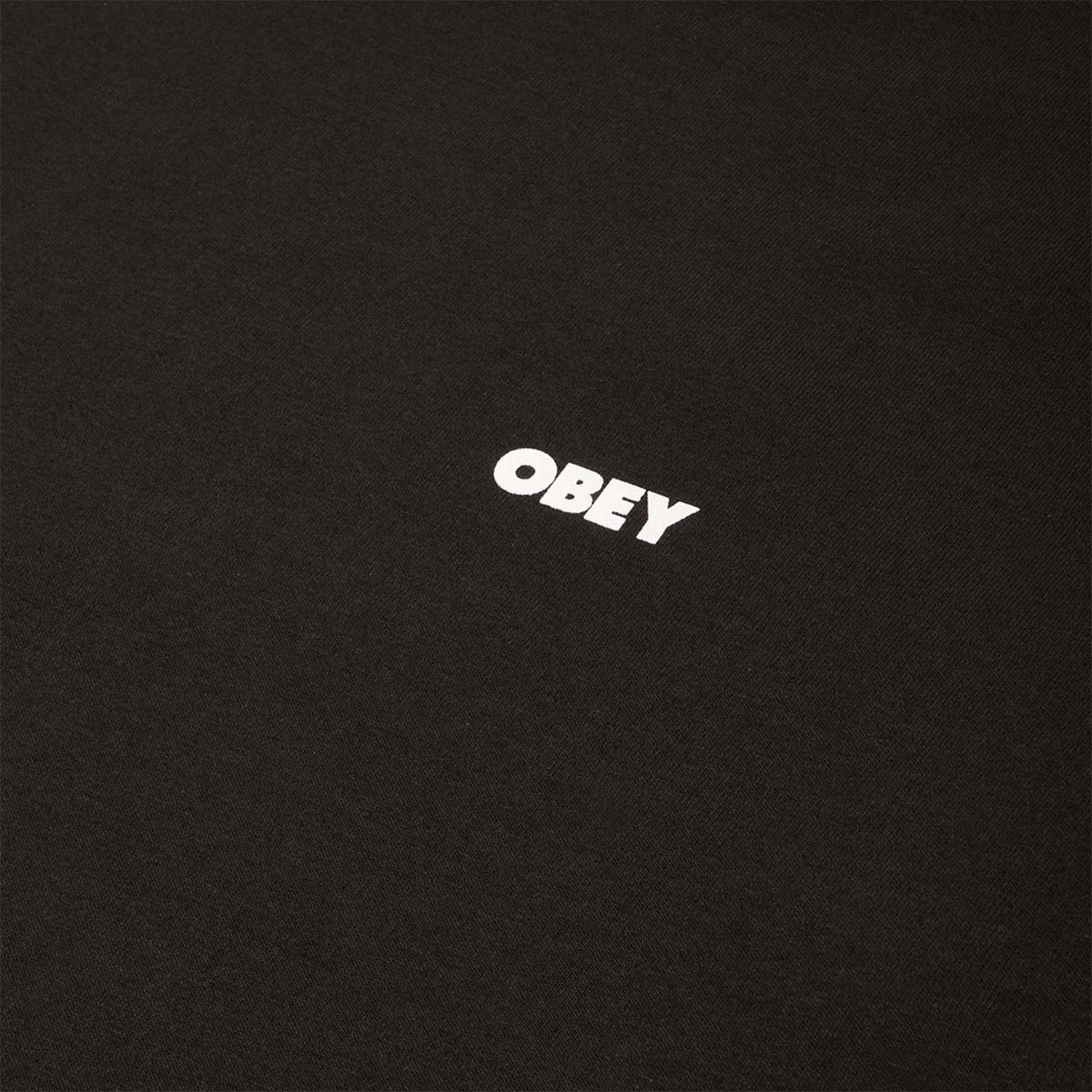 OBEY Visual Studies T-Shirt, Vintage Black, Detail Shot 3