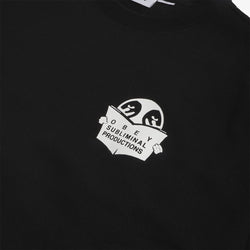 thumbnail OBEY Weldon Extra Heavy Crew Sweatshirt, Black, Detail Shot 3