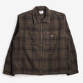 OBEY Parker Zip Shirt Jacket, Rosin Multi, Detail Shot 1