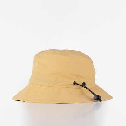 OBEY x Napapijri Bucket Hat, Beige Oak, Detail Shot 3
