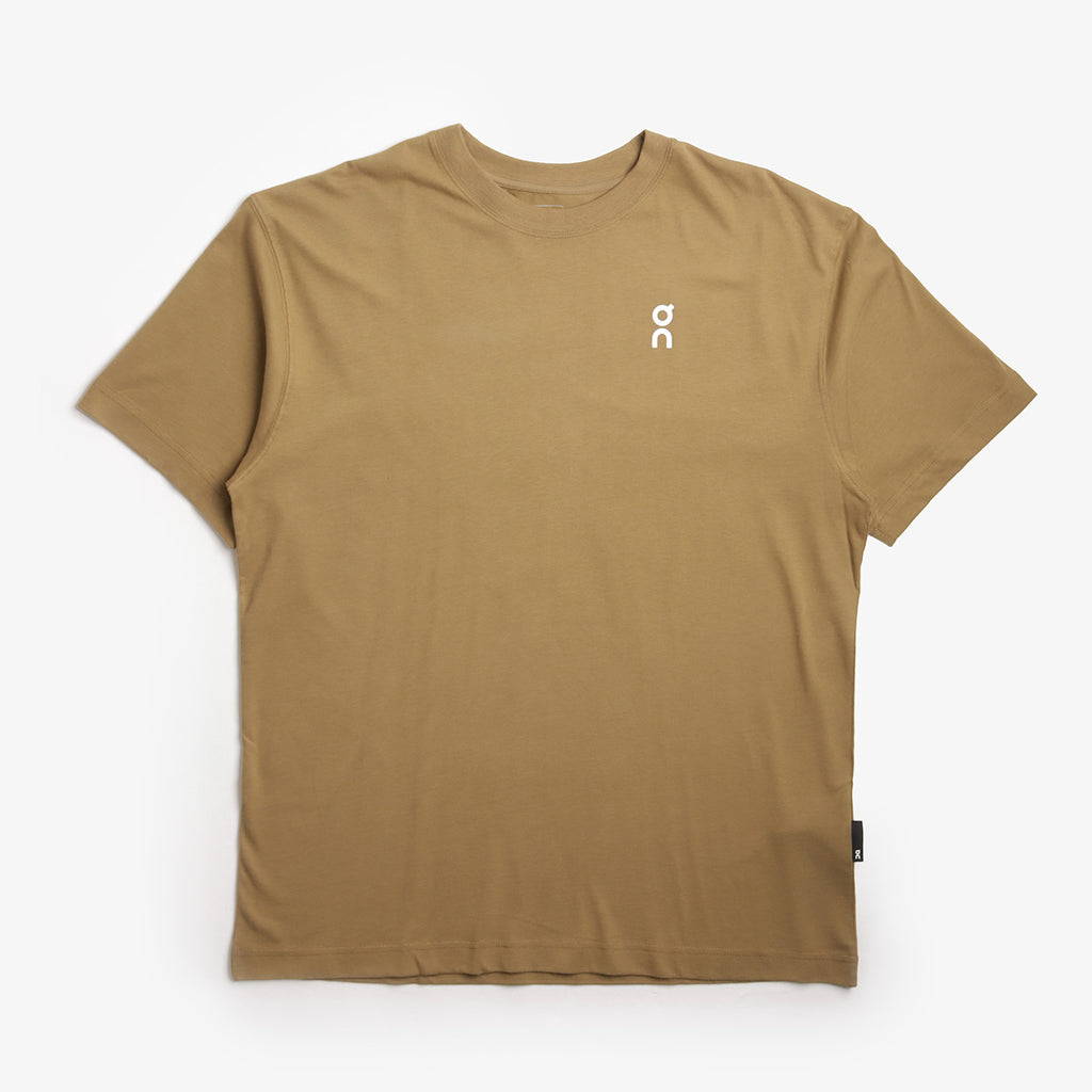 ON Club T-Shirt, Nutmeg, Detail Shot 1
