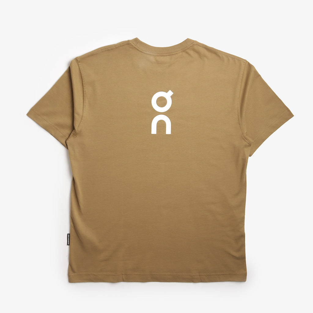 ON Club T-Shirt, Nutmeg, Detail Shot 2