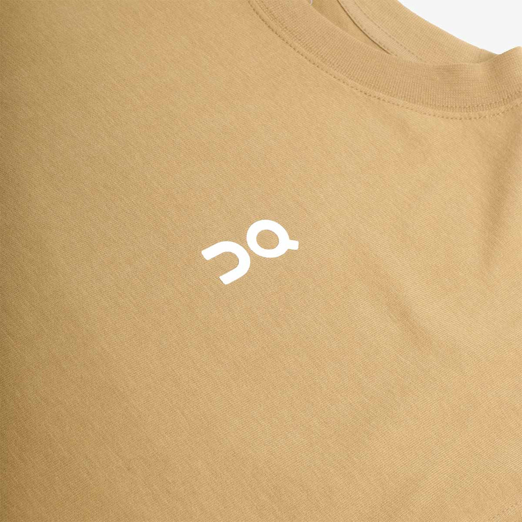 ON Club T-Shirt, Nutmeg, Detail Shot 3