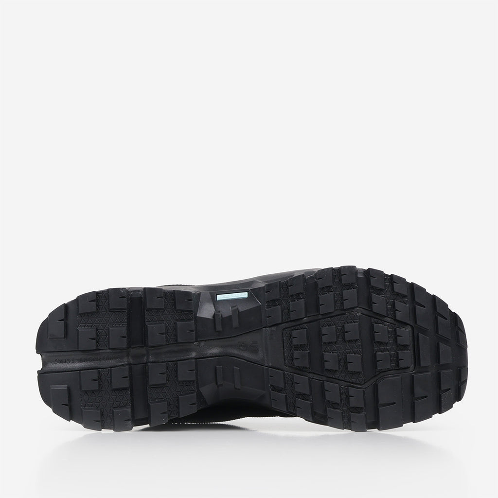 ON Cloudrock Low Waterproof Shoes, Black Black, Detail Shot 2