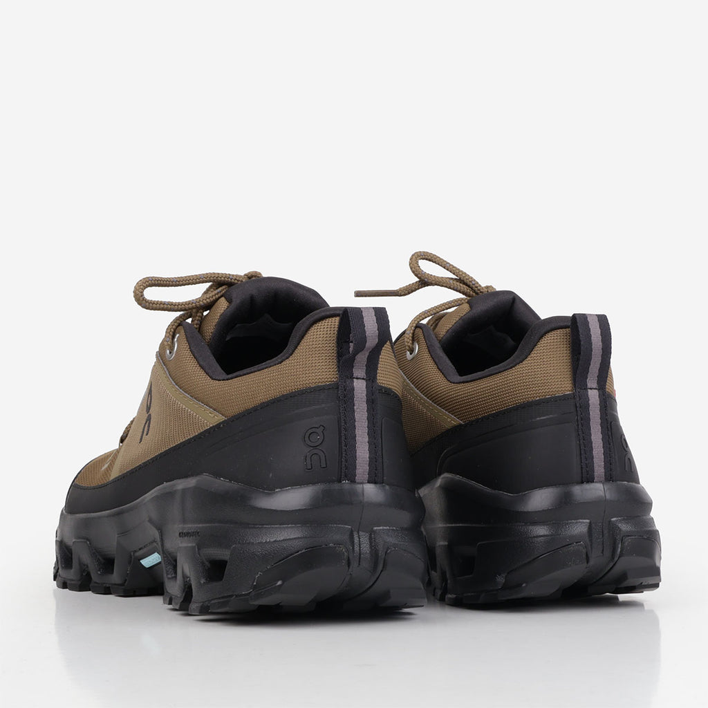 ON Cloudrock Low Waterproof Shoes, Hunter Black, Detail Shot 3