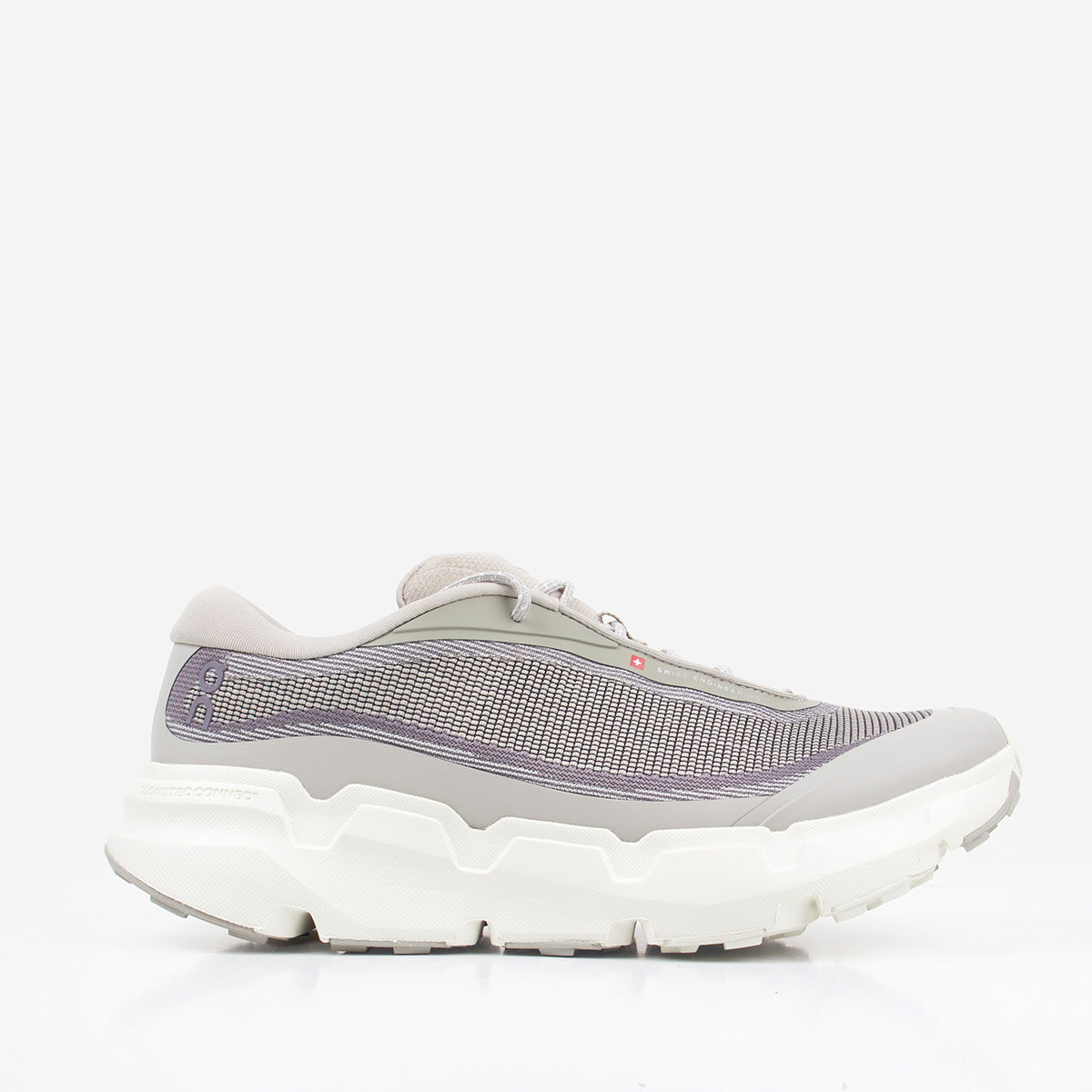 ON Running Cloudsoma Hike Shoes in Grey, side view