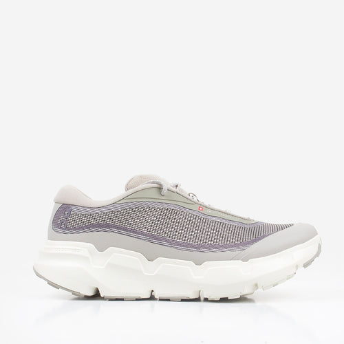 ON Running Cloudsoma Hike Shoes in Grey, side view